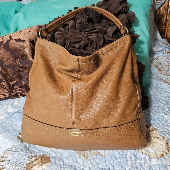 Coach Park Leather Hobo Shoulder Bag Purse in Pebbled Leather - Picture 1 of 13